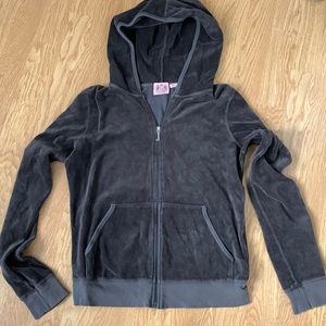 Juicy Couture velour zip up